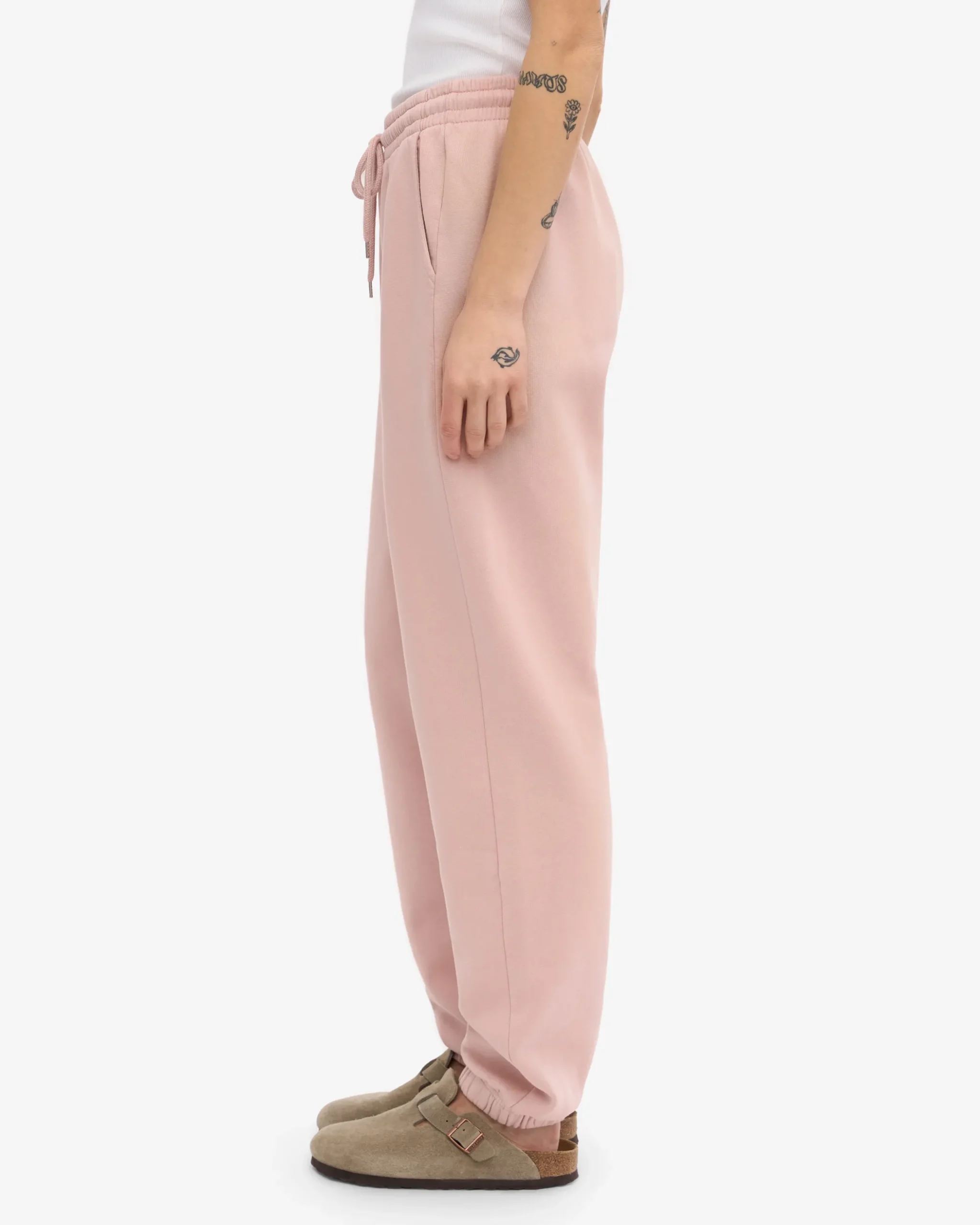 Organic Sweatpants - Faded Pink