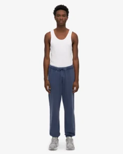 Organic Sweatpants - Neptune Blue