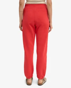 Organic Sweatpants - Red Tangerine