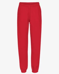 Organic Sweatpants - Scarlet Red