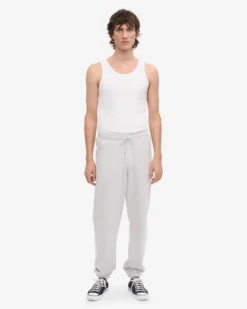 Organic Sweatpants - Snow Melange