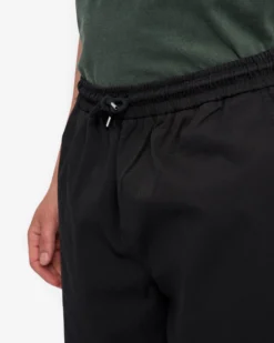 Organic Twill Pants - Deep Black