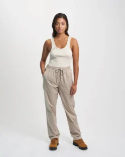 Organic Twill Pants - Deep Black