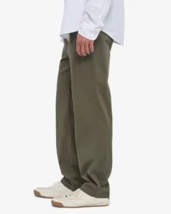 Organic Twill Pants - Dusty Olive
