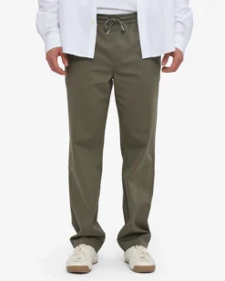 Organic Twill Pants - Dusty Olive