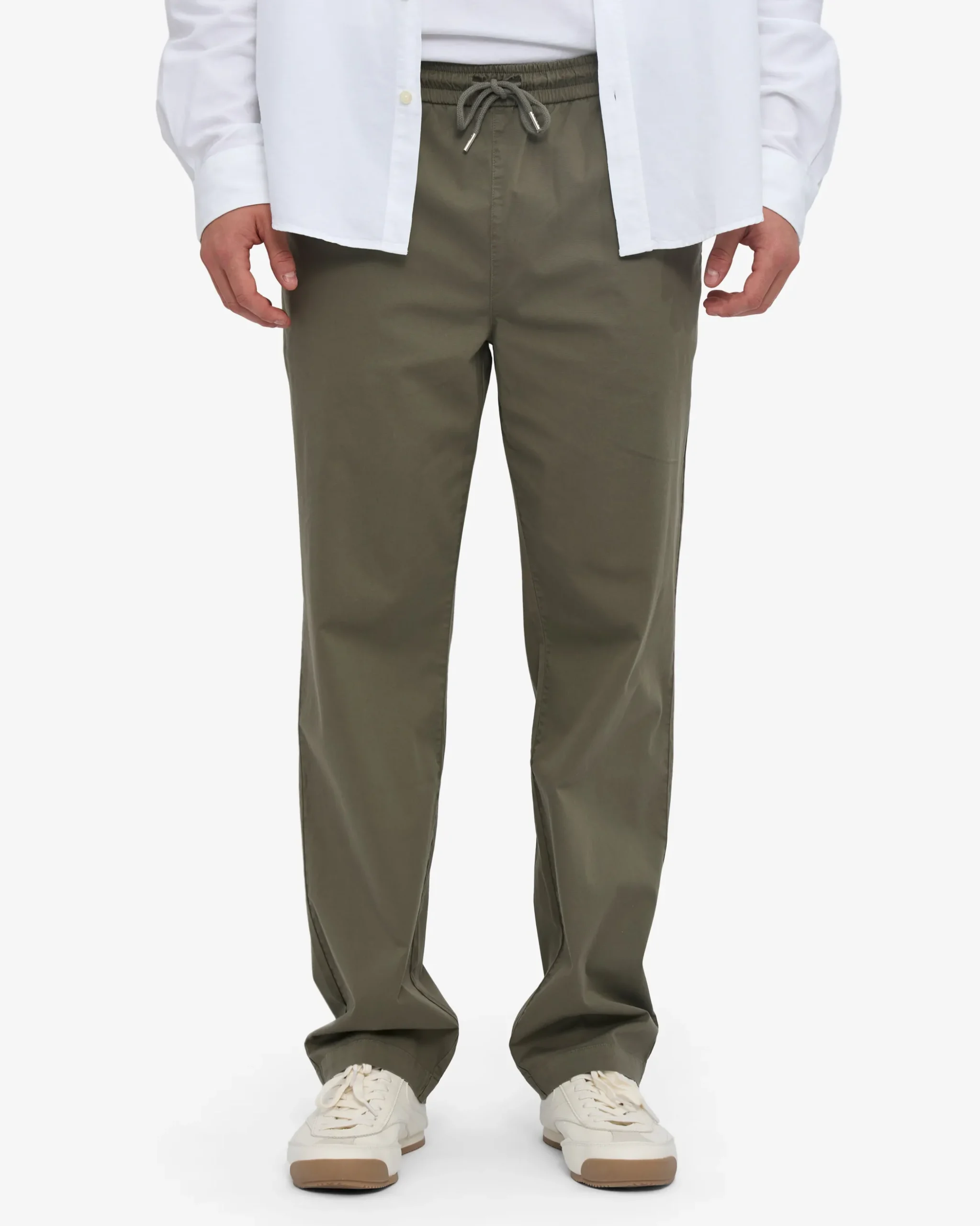 Organic Twill Pants - Dusty Olive