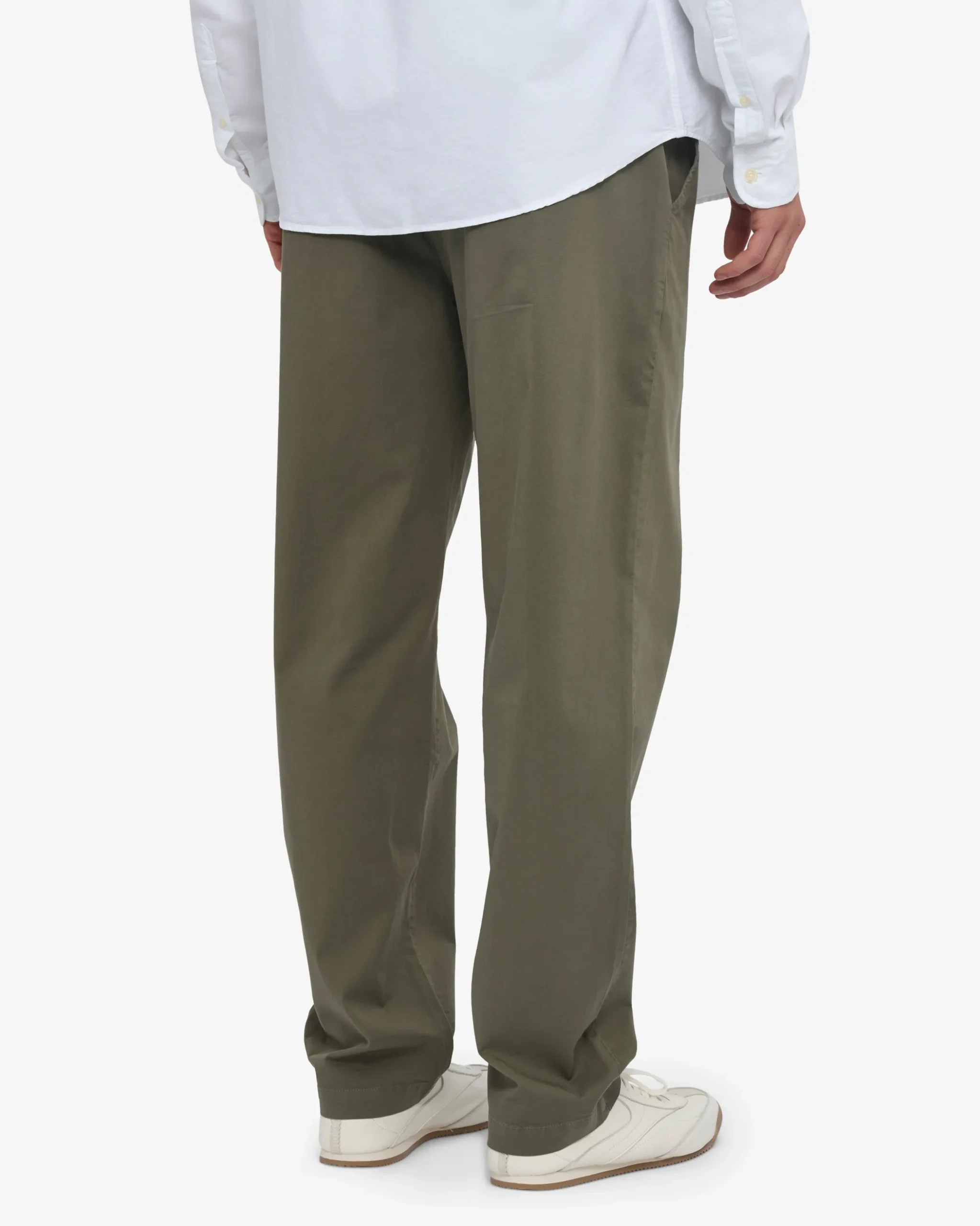 Organic Twill Pants - Dusty Olive