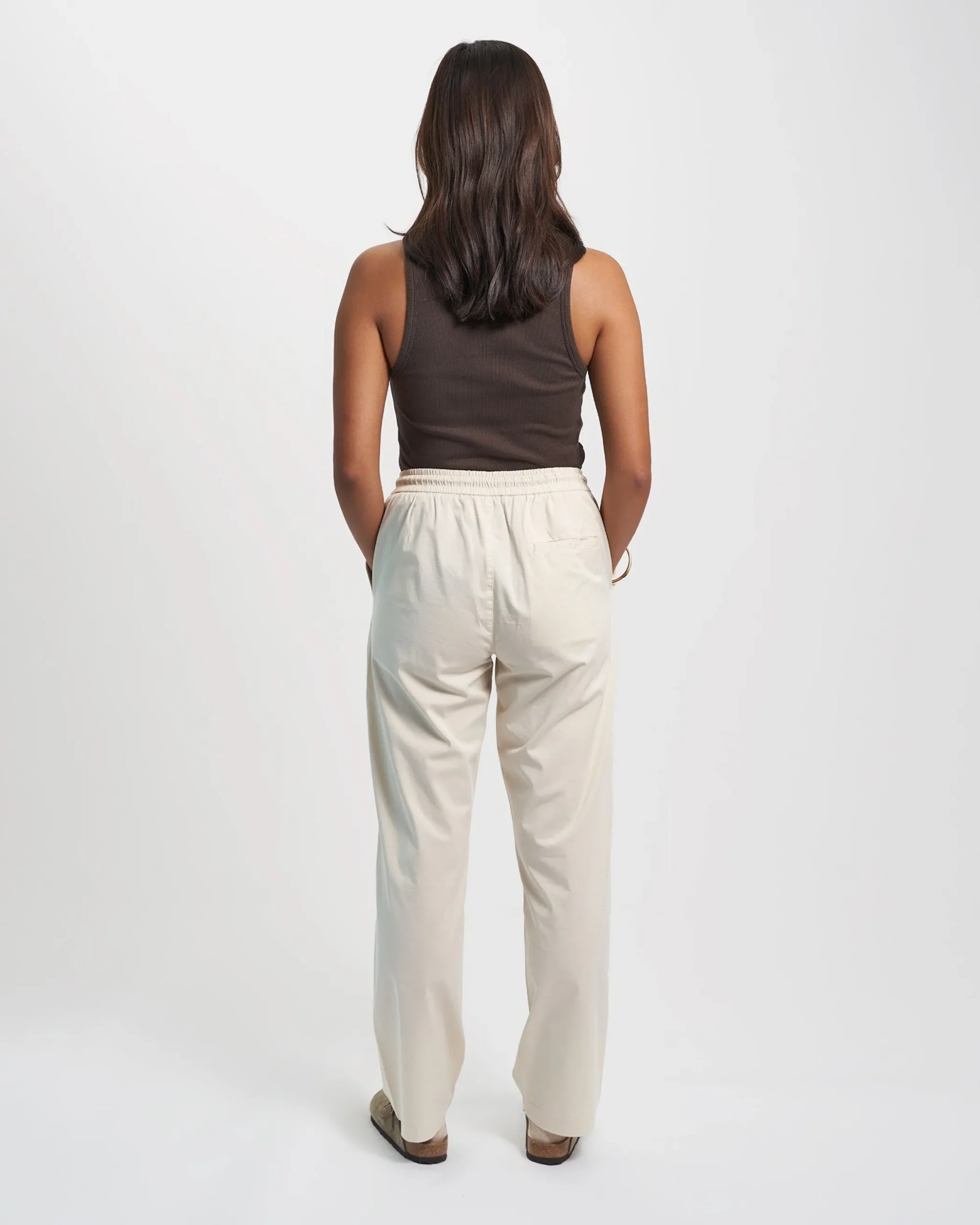Organic Twill Pants - Dusty Olive