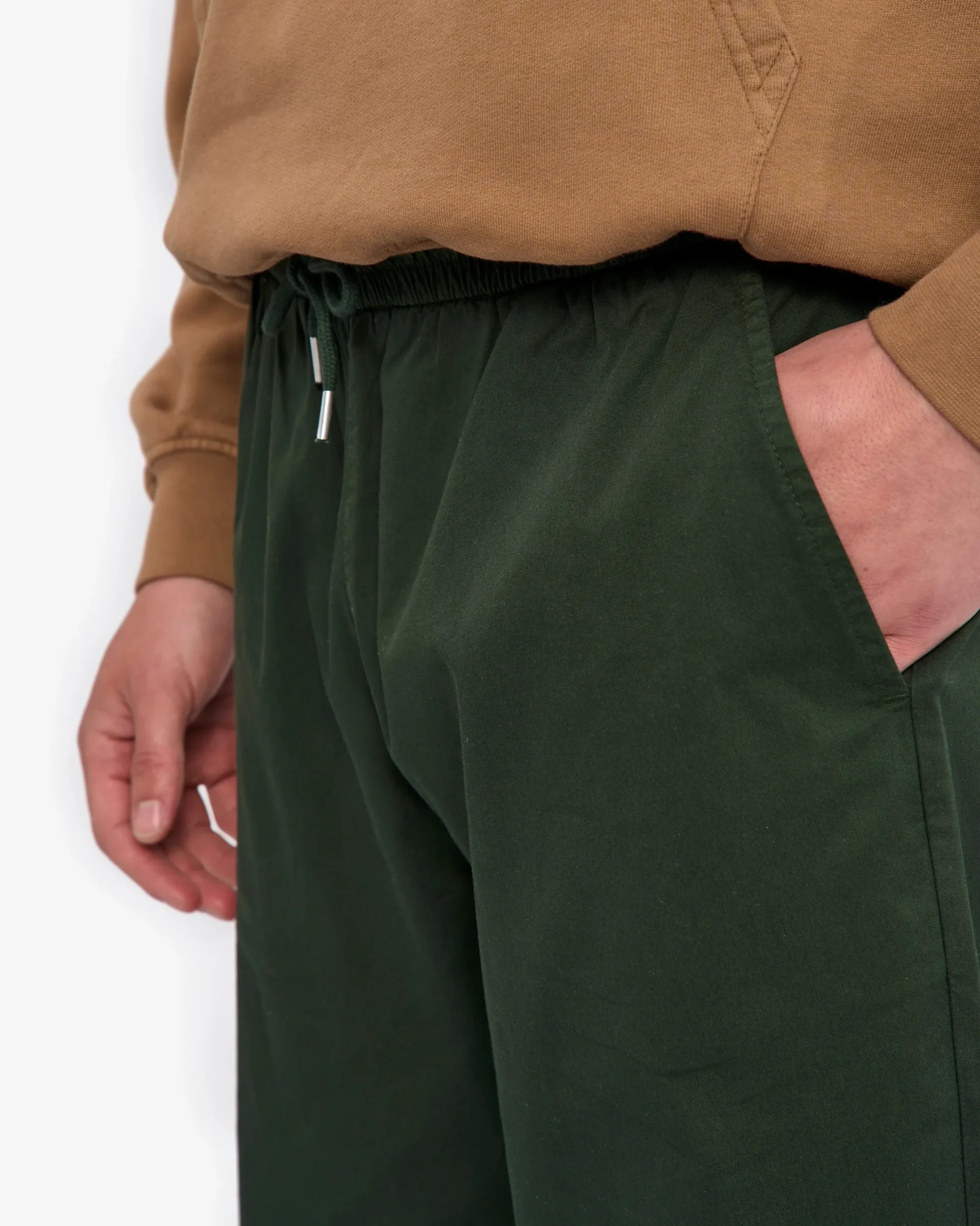 Organic Twill Pants - Hunter Green