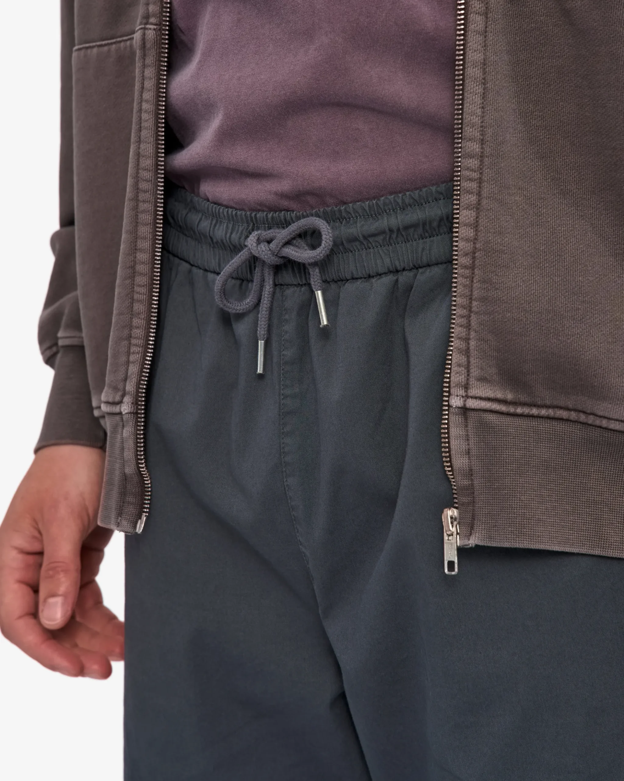 Organic Twill Pants - Lava Grey