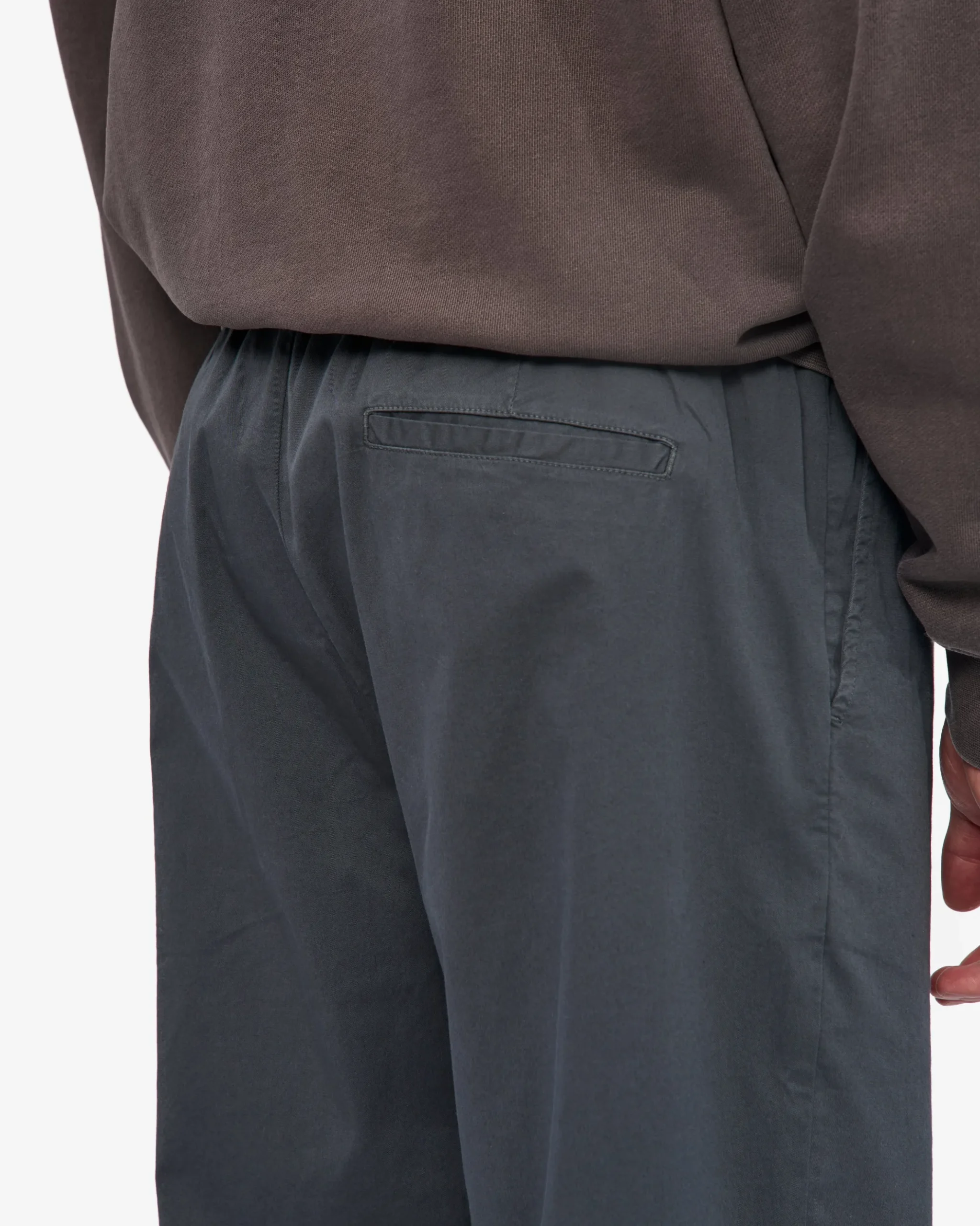 Organic Twill Pants - Lava Grey