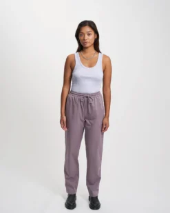 Organic Twill Pants - Lava Grey