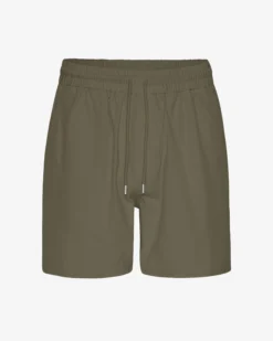 Organic Twill Shorts - Dusty Olive