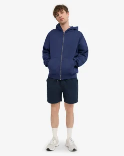Organic Twill Shorts - Dusty Olive & Navy Blue (2-Pack)