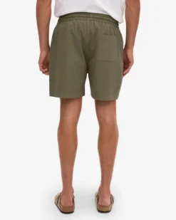 Organic Twill Shorts - Dusty Olive & Navy Blue (2-Pack)