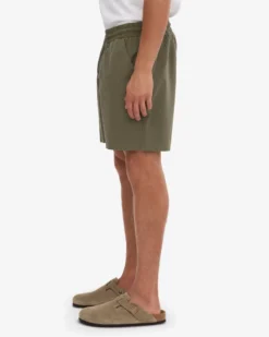 Organic Twill Shorts - Dusty Olive & Navy Blue (2-Pack)