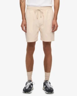 Organic Twill Shorts - Ivory White