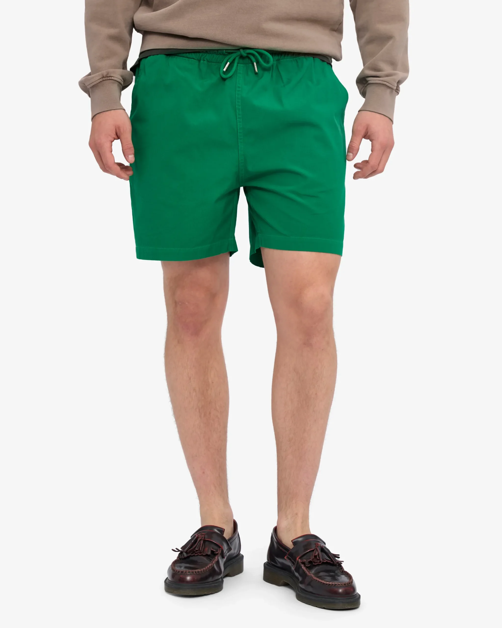 Organic Twill Shorts - Kelly Green