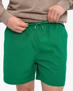 Organic Twill Shorts - Kelly Green