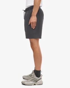 Organic Twill Shorts - Lava Grey