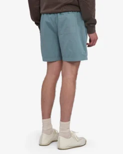 Organic Twill Shorts - Steel Blue