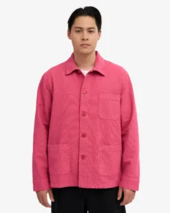 Organic Workwear Jacket - Bubblegum Pink