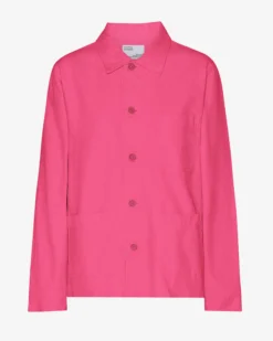 Organic Workwear Jacket - Bubblegum Pink