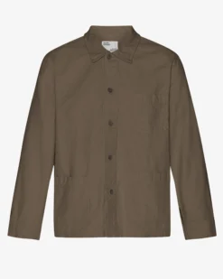 Organic Workwear Jacket - Cedar Brown