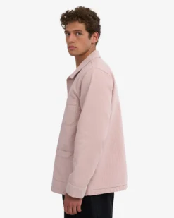 Organic Workwear Jacket - Faded Pink