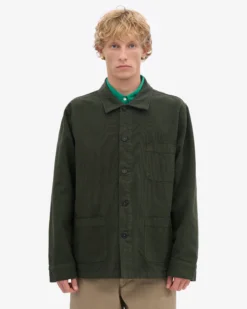 Organic Workwear Jacket - Hunter Green