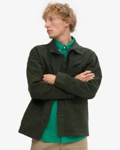 Organic Workwear Jacket - Hunter Green