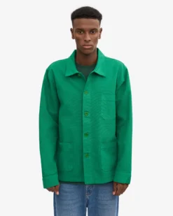 Organic Workwear Jacket - Kelly Green
