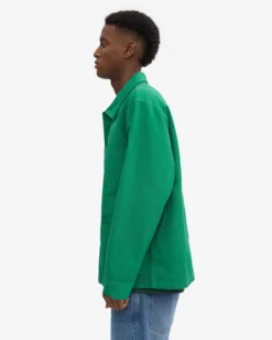 Organic Workwear Jacket - Kelly Green