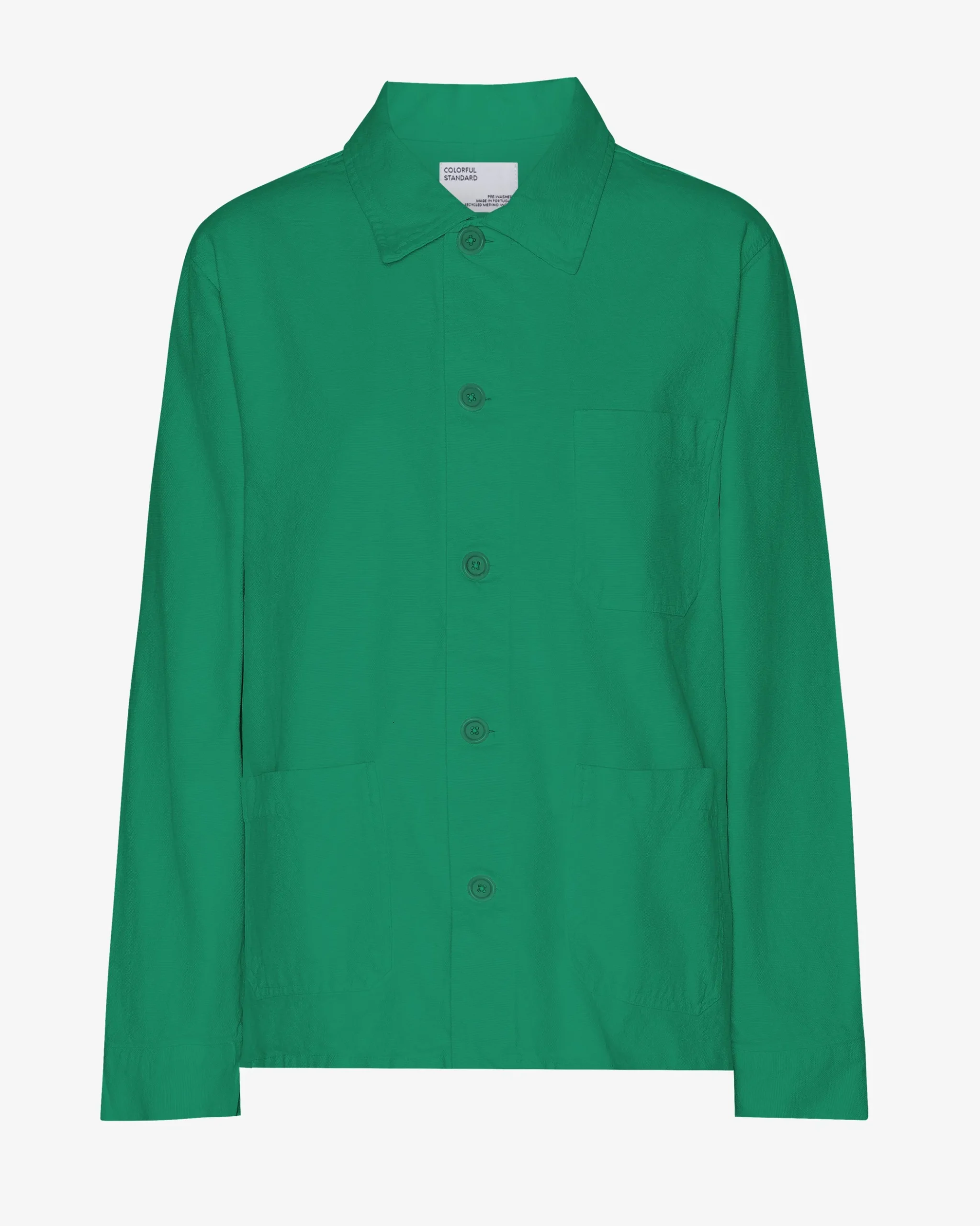 Organic Workwear Jacket - Kelly Green