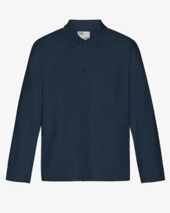 Organic Workwear Jacket - Navy Blue