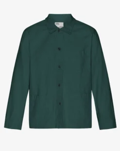 Organic Workwear Jacket - Ocean Green