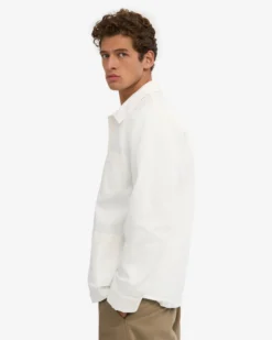 Organic Workwear Jacket - Optical White