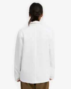 Organic Workwear Jacket - Optical White