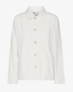 Organic Workwear Jacket - Optical White