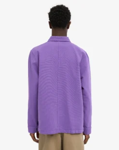 Organic Workwear Jacket - Ultra Violet