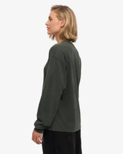 Oversized Organic LS T-Shirt - Midnight Forest