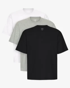 Oversized Organic Tee - Mixed 06 (3-Pack)
