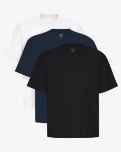 Oversized Organic Tee - Mixed 05 (3-Pack)