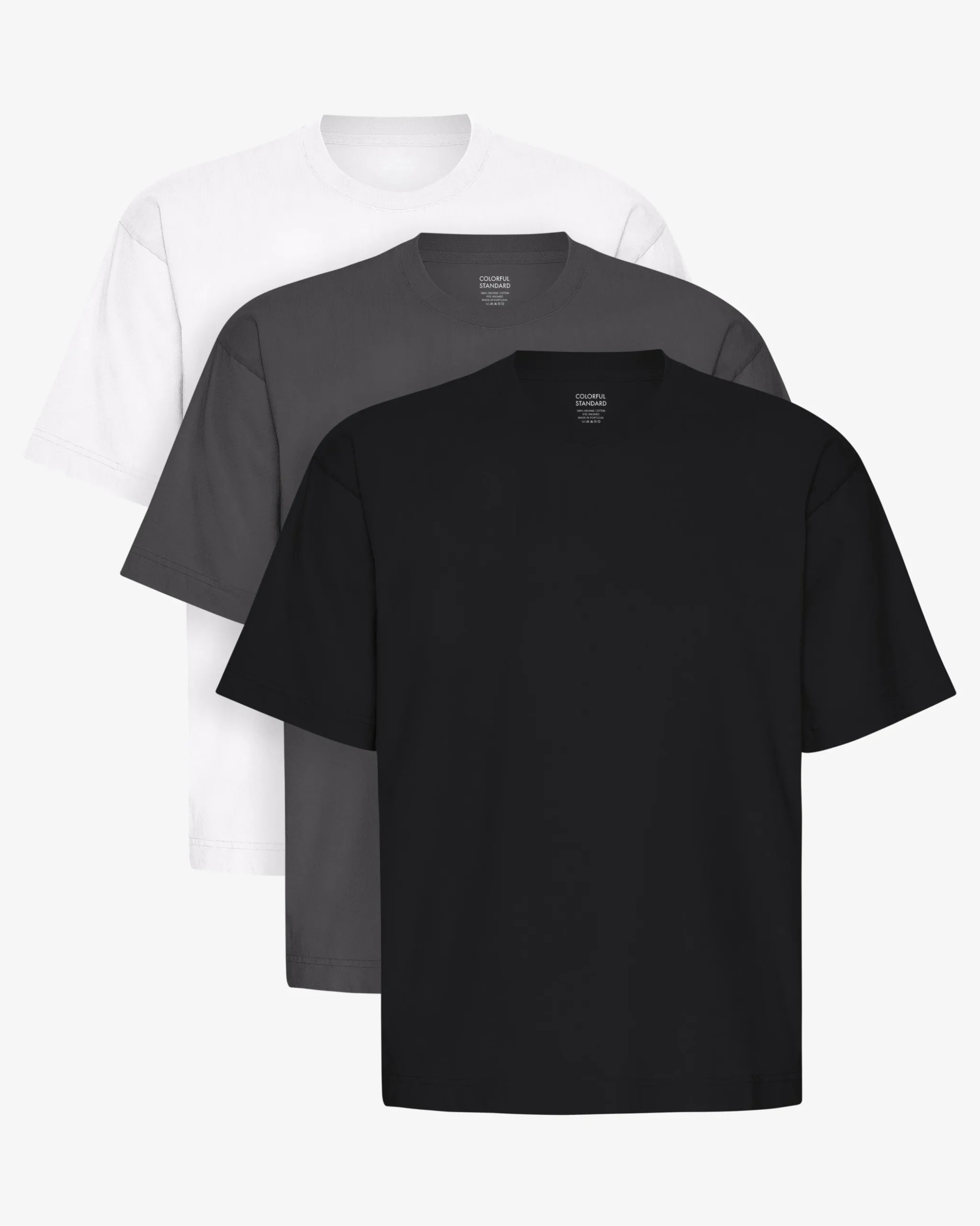 Oversized Organic Tee - Mixed 04 (3-Pack)