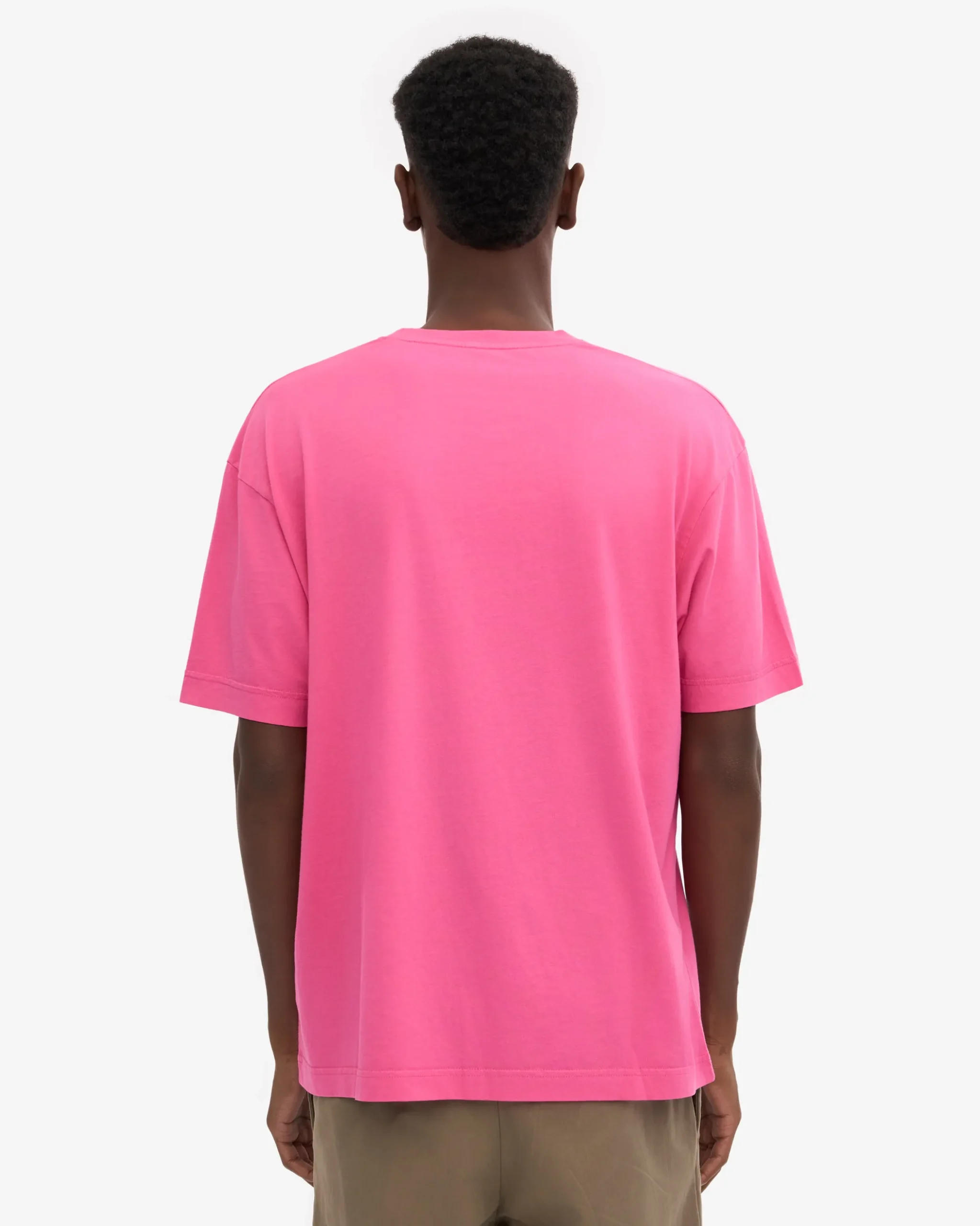 Oversized Organic T-Shirt - Bubblegum Pink