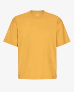 Oversized Organic T-Shirt - Burned Yellow