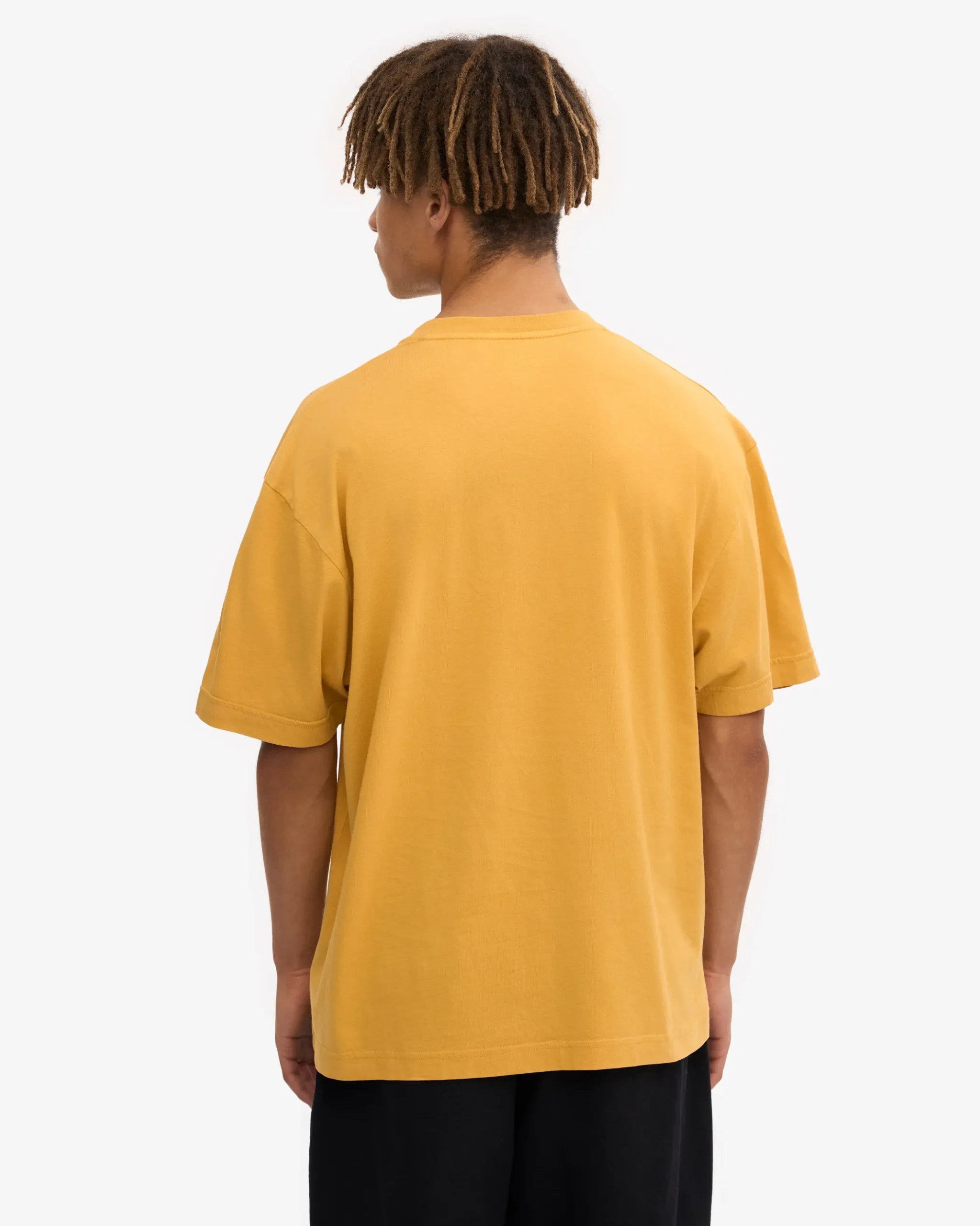 Oversized Organic T-Shirt - Burned Yellow