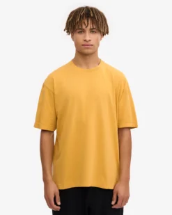 Oversized Organic T-Shirt - Burned Yellow