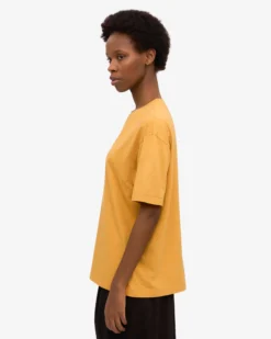 Oversized Organic T-Shirt - Burned Yellow