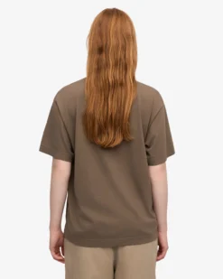 Oversized Organic T-Shirt - Cedar Brown